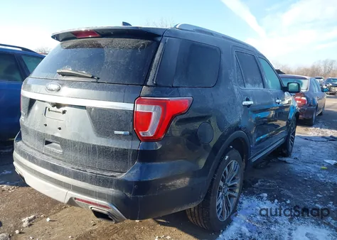 2017 Ford Explorer Platinum from USA, damaged, VIN 1FM5K8HT4HGC31043